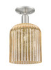 Innovations - 716-1C-SN-G559-8ME - One Light Semi-Flush Mount - Arcadia - Brushed Satin Nickel