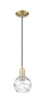 Innovations - 716-1P-AB-G1213-6CL - One Light Mini Pendant - Arcadia - Antique Brass