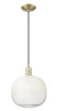 Innovations - 716-1P-AB-G481-10OP - One Light Mini Pendant - Arcadia - Antique Brass