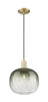 Innovations - 716-1P-AB-G481-10SL - One Light Mini Pendant - Arcadia - Antique Brass