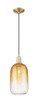 Innovations - 716-1P-AB-G482-7AM - One Light Mini Pendant - Arcadia - Antique Brass