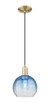 Innovations - 716-1P-AB-G483-8SB - One Light Mini Pendant - Arcadia - Antique Brass