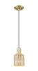 Innovations - 716-1P-AB-G559-5ME - One Light Mini Pendant - Arcadia - Antique Brass