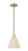 Innovations - 716-1P-AB-NBD-75-NAT - One Light Mini Pendant - Arcadia - Antique Brass