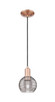 Innovations - 716-1P-AC-G1213-6SM - One Light Mini Pendant - Arcadia - Antique Copper