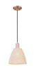 Innovations - 716-1P-AC-NBD-9-NAT - One Light Pendant - Arcadia - Antique Copper Innovations - 716-1P-AC-NBD-9-NAT - One Light Pendant - Arcadia - Antique Copper