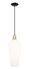Innovations - 716-1P-BAB-G456-8WH - One Light Mini Pendant - Arcadia - Black Antique Brass