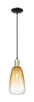 Innovations - 716-1P-BAB-G480-6AM - One Light Mini Pendant - Arcadia - Black Antique Brass