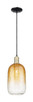Innovations - 716-1P-BAB-G482-7AM - One Light Mini Pendant - Arcadia - Black Antique Brass