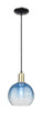 Innovations - 716-1P-BAB-G483-8SB - One Light Mini Pendant - Arcadia - Black Antique Brass