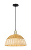 Innovations - 716-1P-BAB-NBD2-16-NAT - One Light Mini Pendant - Arcadia - Black Antique Brass