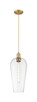 Innovations - 716-1P-BB-G456-8CL - One Light Mini Pendant - Arcadia - Brushed Brass