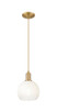 Innovations - 716-1P-BB-G483-8OP - One Light Mini Pendant - Arcadia - Brushed Brass