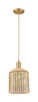 Innovations - 716-1P-BB-G559-8ME - One Light Mini Pendant - Arcadia - Brushed Brass