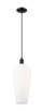Innovations - 716-1P-BK-G456-8WH - One Light Mini Pendant - Arcadia - Matte Black