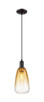 Innovations - 716-1P-BK-G480-6AM - One Light Mini Pendant - Arcadia - Matte Black
