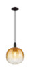Innovations - 716-1P-BK-G481-10AM - One Light Mini Pendant - Arcadia - Matte Black