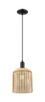 Innovations - 716-1P-BK-G559-8ME - One Light Mini Pendant - Arcadia - Matte Black
