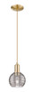 Innovations - 716-1P-CB-G1213-6SM - One Light Mini Pendant - Arcadia - Champagne Bronze