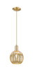 Innovations - 716-1P-CB-G458-7ME - One Light Mini Pendant - Arcadia - Champagne Bronze