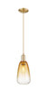 Innovations - 716-1P-CB-G480-6AM - One Light Mini Pendant - Arcadia - Champagne Bronze