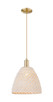 Innovations - 716-1P-CB-NBD-12-NAT - One Light Mini Pendant - Arcadia - Champagne Bronze