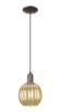 Innovations - 716-1P-OB-G458-7ME - One Light Mini Pendant - Arcadia - Oil Rubbed Bronze