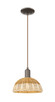 Innovations - 716-1P-OB-NBD2-9-NAT - One Light Mini Pendant - Arcadia - Oil Rubbed Bronze