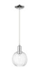 Innovations - 716-1P-PC-G458-7CL - One Light Mini Pendant - Arcadia - Polished Chrome
