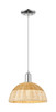 Innovations - 716-1P-PC-NBD2-12-NAT - One Light Mini Pendant - Arcadia - Polished Chrome