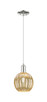 Innovations - 716-1P-PN-G458-7ME - One Light Mini Pendant - Arcadia - Polished Nickel
