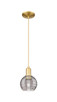 Innovations - 716-1P-SG-G1213-6SM - One Light Mini Pendant - Arcadia - Satin Gold