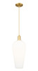 Innovations - 716-1P-SG-G456-8WH - One Light Mini Pendant - Arcadia - Satin Gold