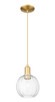 Innovations - 716-1P-SG-G458-7CL - One Light Mini Pendant - Arcadia - Satin Gold