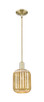 Innovations - 716-1S-AB-G460-7ME - One Light Mini Pendant - Arcadia - Antique Brass