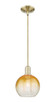 Innovations - 716-1S-AB-G483-8AM - One Light Mini Pendant - Arcadia - Antique Brass