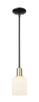 Innovations - 716-1S-BAB-G559-5GWH - One Light Mini Pendant - Arcadia - Black Antique Brass