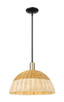 Innovations - 716-1S-BAB-NBD2-16-NAT - One Light Mini Pendant - Arcadia - Black Antique Brass