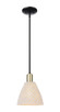 Innovations - 716-1S-BAB-NBD-75-NAT - One Light Mini Pendant - Arcadia - Black Antique Brass