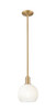 Innovations - 716-1S-BB-G483-8OP - One Light Mini Pendant - Arcadia - Brushed Brass