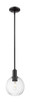 Innovations - 716-1S-BK-G458-7CL - One Light Mini Pendant - Arcadia - Matte Black