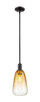 Innovations - 716-1S-BK-G480-6AM - One Light Mini Pendant - Arcadia - Matte Black