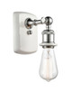 Innovations - 516-1W-WPC - One Light Wall Sconce - Ballston - White Polished Chrome