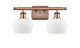 Innovations - 516-2W-AC-G91 - Two Light Bath Vanity - Ballston - Antique Copper