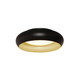 AFX Lighting - KYCF12LAJD1BK - LED Flush Mount - Kayce - Black