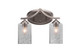 Toltec Lighting - 552-GP-3002 - Two Light Bath Bar - Zilo - Graphite
