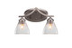 Toltec Lighting - 552-GP-4760 - Two Light Bath Bar - Zilo - Graphite