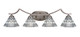 Toltec Lighting - 554-GP-9105 - Four Light Bath Bar - Zilo - Graphite