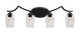 Toltec Lighting - 554-MB-210 - Four Light Bath Bar - Zilo - Matte Black