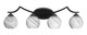 Toltec Lighting - 554-MB-4109 - Four Light Bath Bar - Zilo - Matte Black